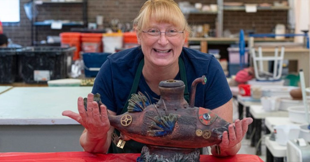Clay Comes Aboard at Spirit of Huntington Art Center
