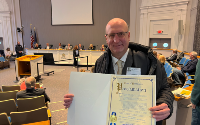 SOH Founder Erich Preis Receives Town Proclamation